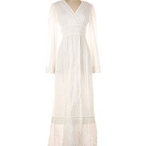 Gunne Sax x Modcloth Ethereal Elements in White Swiss Dots